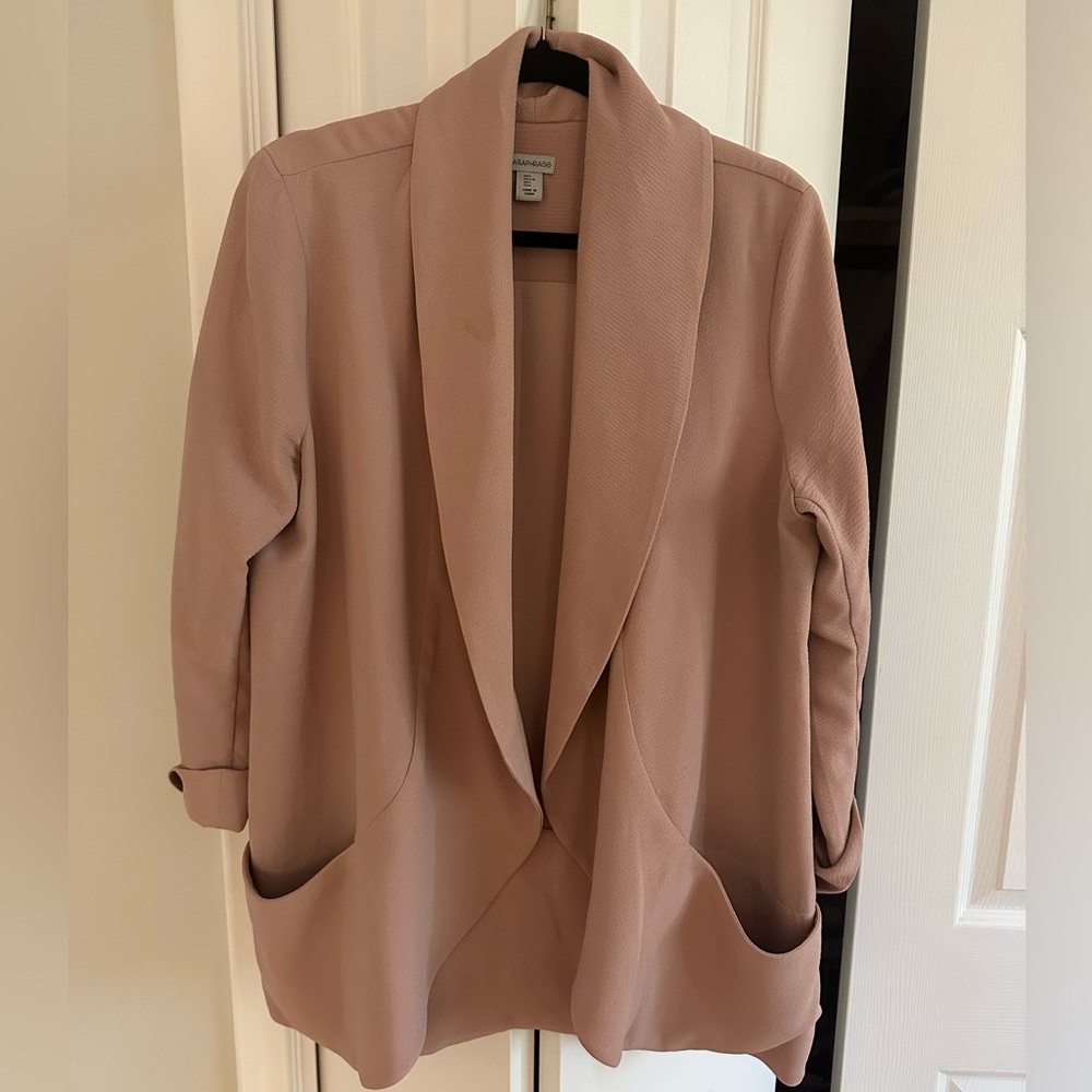 Pink Blaser. Size Large.